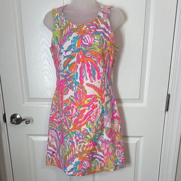 Lilly Pulitzer Dresses & Skirts - Lilly Pulitzer Multicolor Tropical Mini Dress